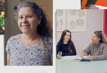 Isabelle, éducatrice scolaire au collège Ressources Saint-Jacques