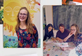 Lucile, travailleuse sociale à la Maison des Familles de Mulhouse