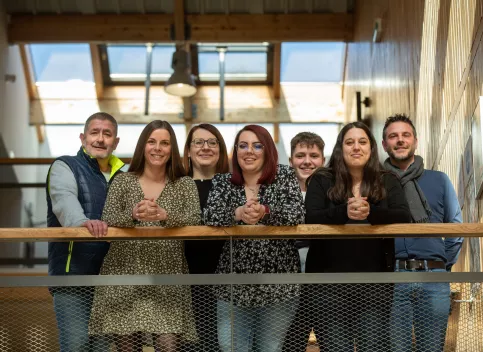 Centre de formation professionnelle Sainte-Barbe - l'équipe de direction/Crédit : Philippe Besnard