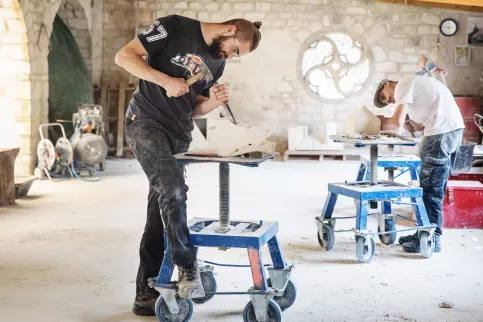 Atelier de la pierre d'angle